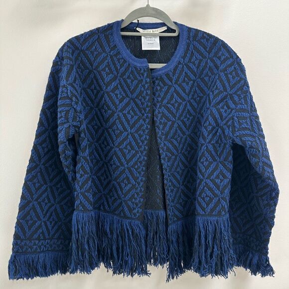 Angela Davis Jackets & Blazers - Italian designer Angela Davis Oversized Knit Sweater Jacket wool/alpaca